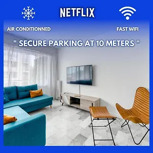 Appartement 4p Modern & Secured Parking